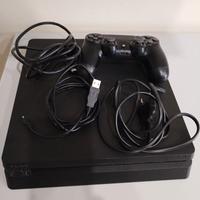 PS4 4 Slim 500GB + controller e cavi