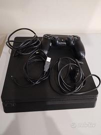 PS4 4 Slim 500GB + controller e cavi