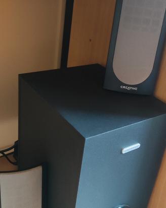 creative audio 2.1 per tv. pc