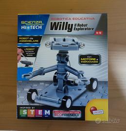 Gioco educativo Willy il robot esploratore