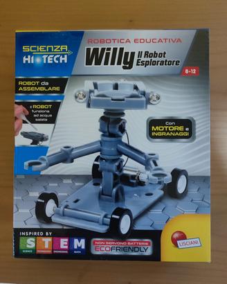 Gioco educativo Willy il robot esploratore