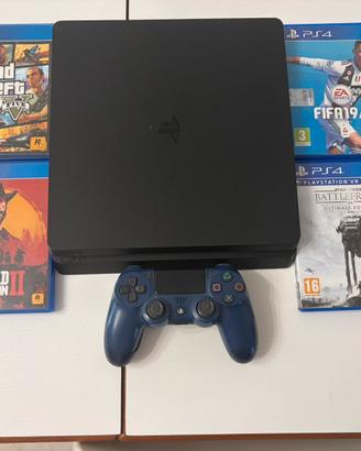 🎮PS4 Slim+Controller+4 giochi
