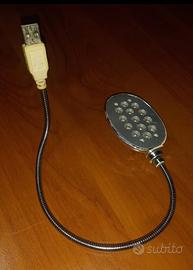 LAMPADA USB PER PC NOTEBOOK O ALTRO USO