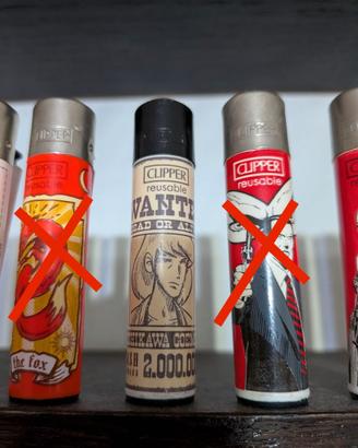 accendino Lupin Clipper