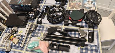 Nintendo Wii nera +Wii sport+resort+accessori 