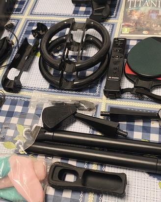 Nintendo Wii nera +Wii sport+resort+accessori 