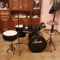 batteria per ragazzo 