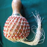 LATIN PERCUSSION SHEKERE TRADITIONAL IN ZUCCA