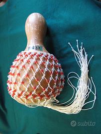 LATIN PERCUSSION SHEKERE TRADITIONAL IN ZUCCA