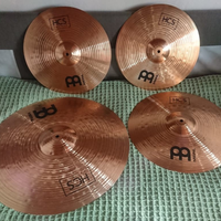 Piatti in bronzo HCS Meinl Ride Hihat Crash