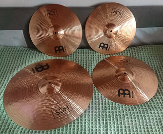 Piatti in bronzo HCS Meinl Ride Hihat Crash