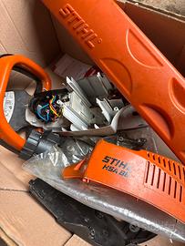 Stihl hsa 86 a batteria taglia siepe