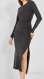 Vestito midi grigio scuro Even&Odd