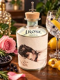 🍸 J.ROSE LONDON DRY GIN – BOTTIGLIA DA COLLEZIONE