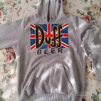 Duff felpa grigia tg.11/13