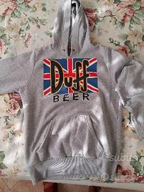 Duff felpa grigia tg.11/13