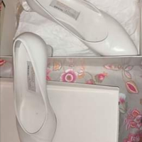 Scarpe da sposa color avorio