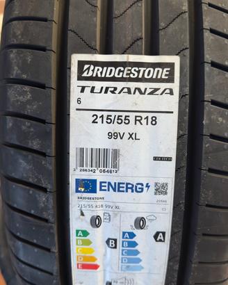 Pneumatici Bridgestone Turanza 6 (estive)215/55R18