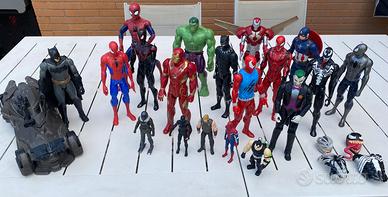 Marvel Avengers personaggi Batman Spiderman Hulk