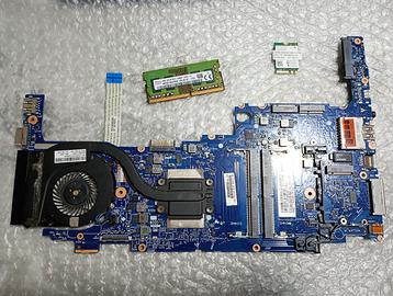 scheda madre hp elitebook 820 g3 z2x36es con RAM