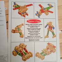 tavolo da lavoro in legno Mirella e Doug 