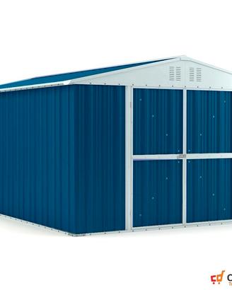 Box capanno acciaio lamiera 327x459 blu