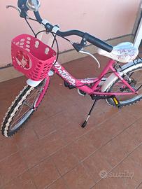 bici bicicletta bambina bimba 20 daytona rosa 
