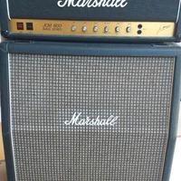 Amplificatori Fender Bassman e Marshall