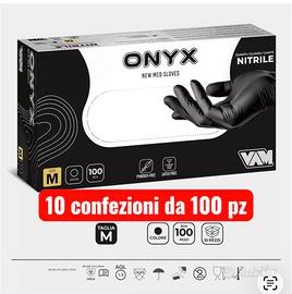 Guanti monouso 10 confezioni da 100 pezzi M/L