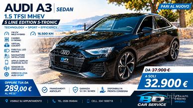 Audi A3 Sedan 1.5 TFSI MHEV S line Edition S-troni