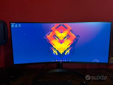 Monitor LG 2k 160hz 34” Type C