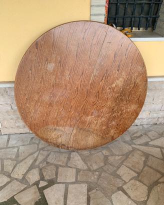 Tavolo tondo in legno diameteo 120