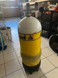 monobombola acciaio 18 lt