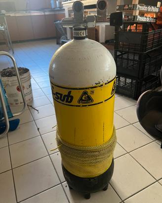 monobombola acciaio 18 lt