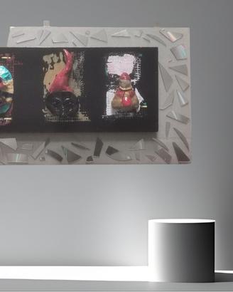 Quadro artistico contemporaneo Napoli Design