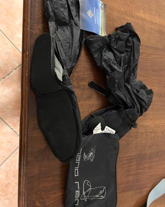 Copriscarpe antipioggia per moto