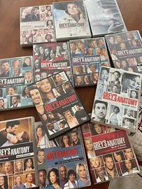 grey's anatomy collezione da stagione 1 a 12