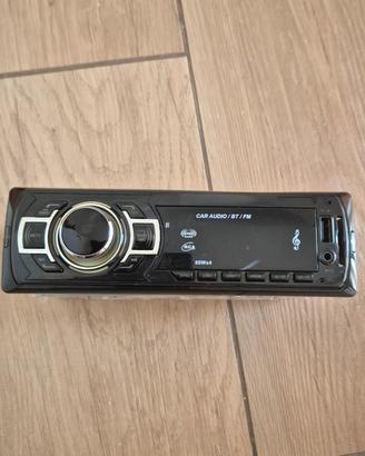 Autoradio 1 DIN Bluetooth FM USB AUX SD RCA 60W x4