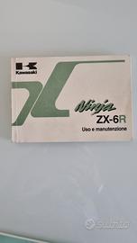 kawasaki zx-6r uso e manutenzione 