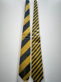 2 Cravatte vintage Nicky Milano regimental 1/2