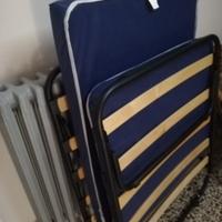 rete pieghevole con materasso 