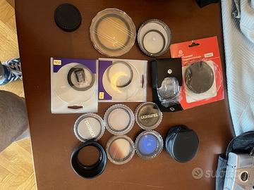 filtri fotografici 52 mm + accessori