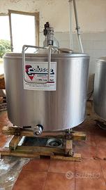 Refrigeratore latte pecore capre