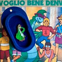 Spilla/Pins Cartone Animato DENVER (Skateboard)‘90