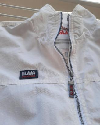 Giubbino estivo uomo SLAM bianco