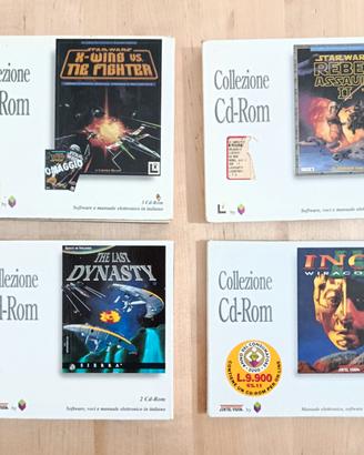 Lotto di videogiochi Collezione Cd-Rom