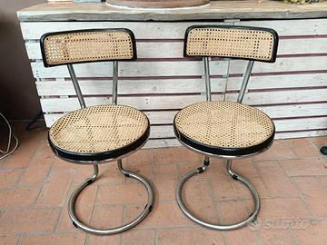 Due sedie modernariato