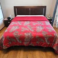 Letto Matrimoniale contenitore materasso piumone