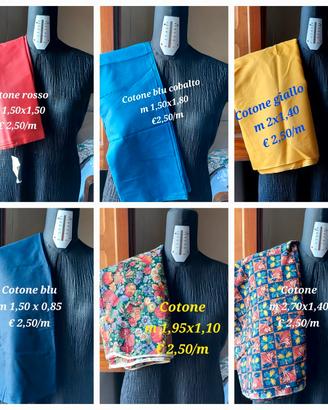 stoffe in cotone