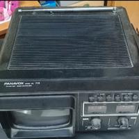 tv bn portatile panavox vintage 